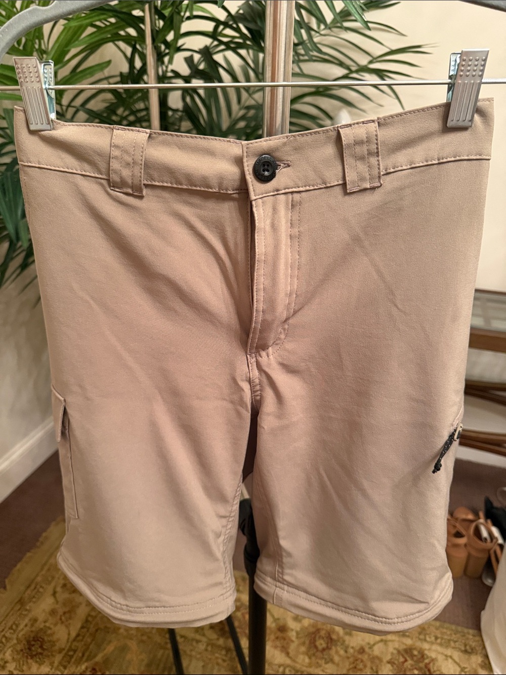Magellan Outdoors Tan Cargo Shorts for Kids